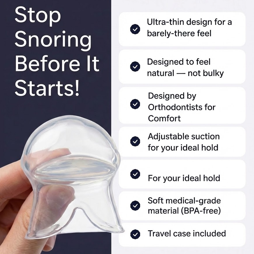 SnoreSnoozer Pro - Instant Snoring Relief